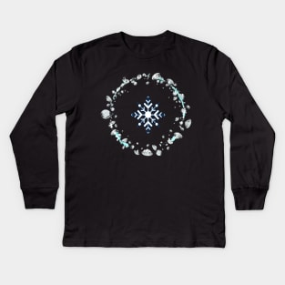 A Circle of Dew Kids Long Sleeve T-Shirt